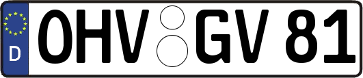 OHV-GV81