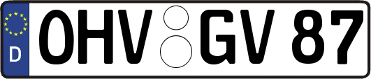 OHV-GV87