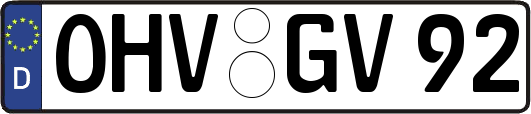 OHV-GV92
