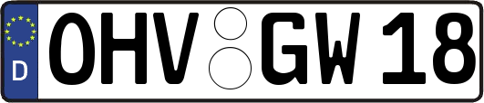 OHV-GW18