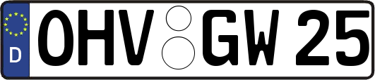 OHV-GW25