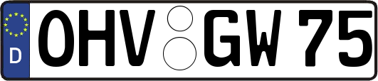 OHV-GW75