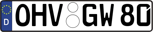 OHV-GW80
