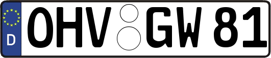 OHV-GW81