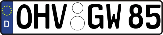OHV-GW85