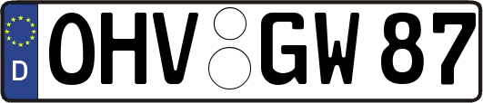 OHV-GW87