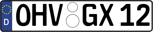 OHV-GX12