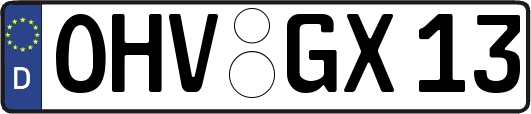 OHV-GX13