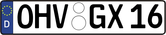 OHV-GX16