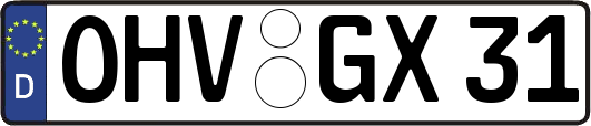 OHV-GX31