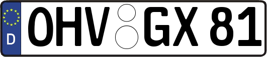 OHV-GX81