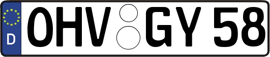 OHV-GY58