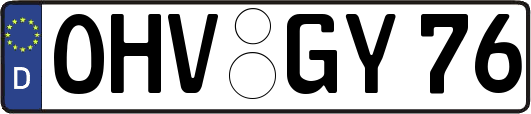 OHV-GY76