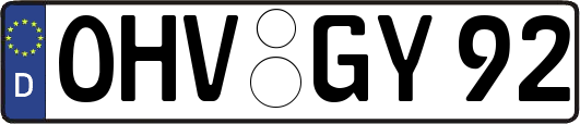 OHV-GY92