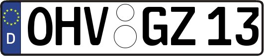 OHV-GZ13