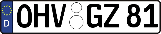 OHV-GZ81