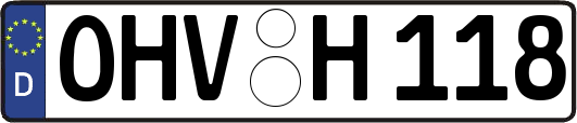 OHV-H118