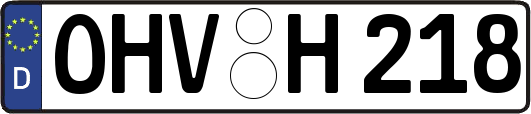 OHV-H218