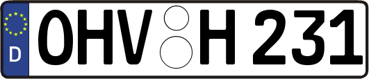 OHV-H231