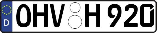 OHV-H920