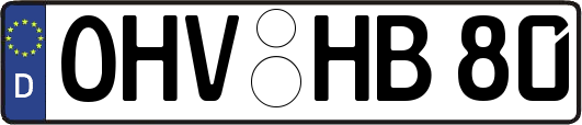 OHV-HB80