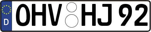 OHV-HJ92