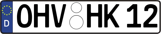 OHV-HK12