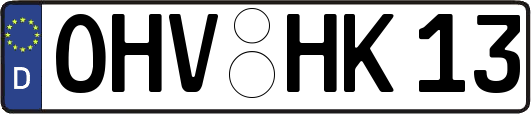 OHV-HK13