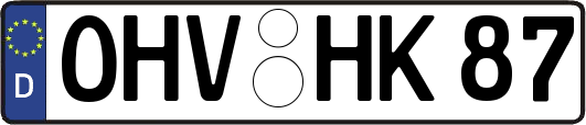 OHV-HK87