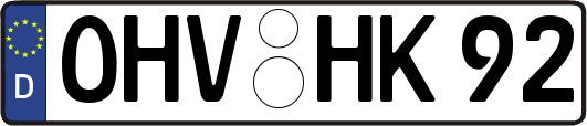 OHV-HK92