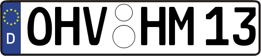 OHV-HM13