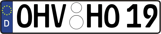 OHV-HO19