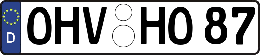OHV-HO87