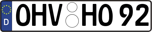 OHV-HO92