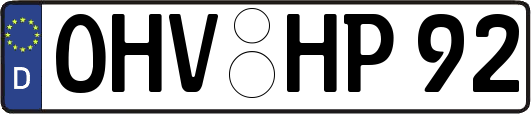 OHV-HP92