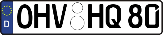 OHV-HQ80