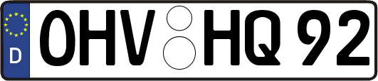 OHV-HQ92