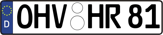 OHV-HR81