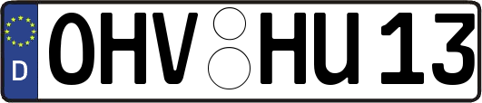 OHV-HU13