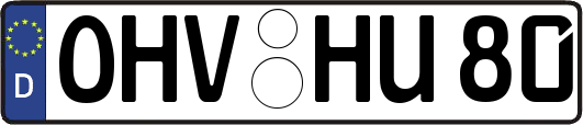 OHV-HU80