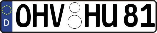 OHV-HU81