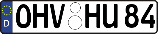 OHV-HU84
