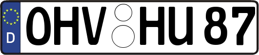 OHV-HU87