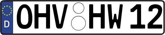 OHV-HW12