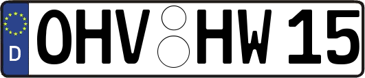 OHV-HW15