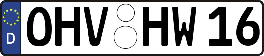 OHV-HW16