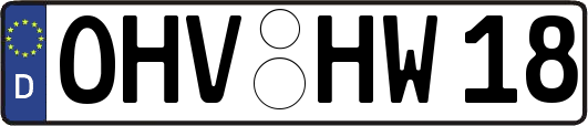 OHV-HW18