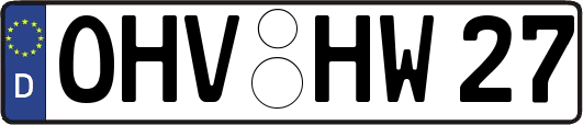 OHV-HW27