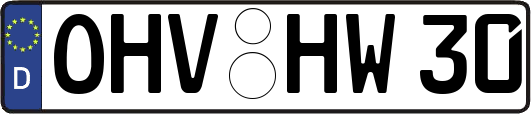 OHV-HW30