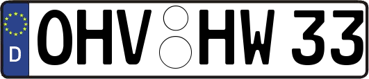 OHV-HW33